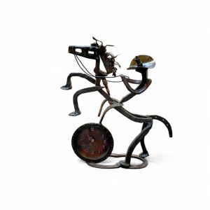 Reloj jinete en caballo