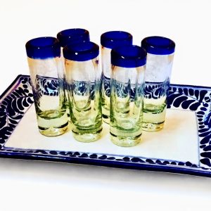 P-101 Set de Tequileros y Charola.