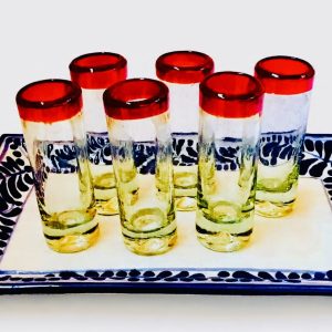 P-101 Set de Tequileros y Charola.