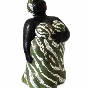 P-164 Mujer Morena  Antigüedad  Antique